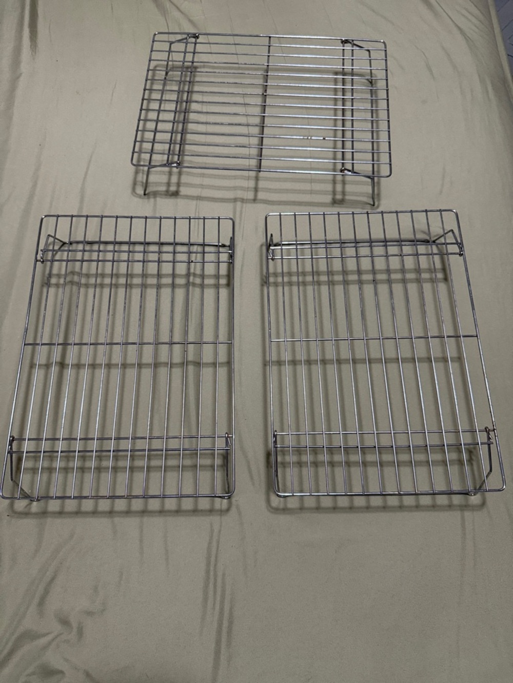 - Set of 3 Cooling grid oh for baking